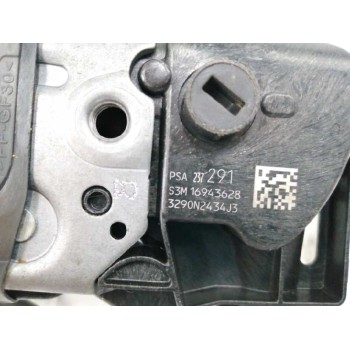 Recambio de cerradura puerta trasera izquierda para peugeot 3008 gt line referencia OEM IAM 16943628 PSA237291 