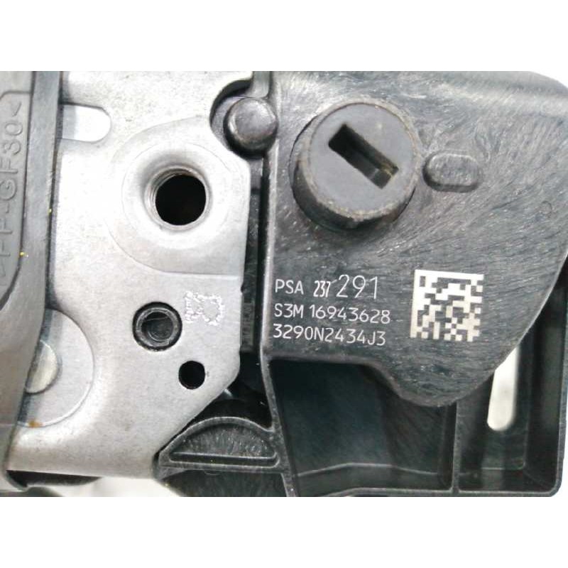 CERRADURA PUERTA TRASERA IZQUIERDA PSA237291