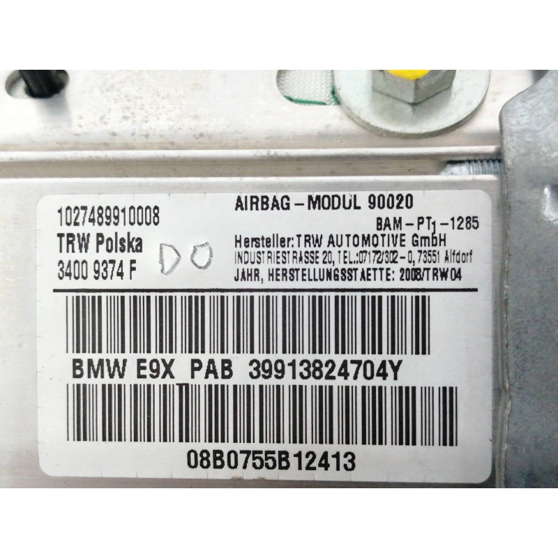 AIRBAG DELANTERO DERECHO