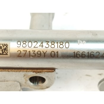 Recambio de rampa inyectora para citroën c3 aircross 1.2 12v e-thp referencia OEM IAM 9802438180  