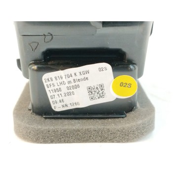 Recambio de rejilla aireadora para volkswagen caddy furgón/kombi 2.0 tdi referencia OEM IAM 2K8819704K DERECHA 