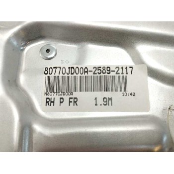 Recambio de elevalunas delantero derecho para nissan qashqai (j10) 1.5 dci turbodiesel cat referencia OEM IAM 80770JD00A  