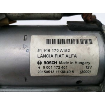 Recambio de motor arranque para fiat panda (319) 1.3 16v m-jet cat referencia OEM IAM 51916170 0001172401 