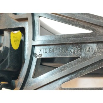 Recambio de maneta exterior lateral izquierda para volkswagen caddy furgón/kombi 2.0 tdi referencia OEM IAM 7T0843351  