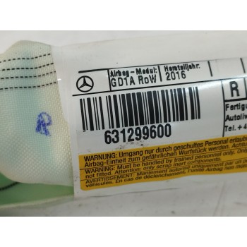 Recambio de airbag cortina delantero derecho para infiniti qx30 2.2 diesel cat referencia OEM IAM 631299600  