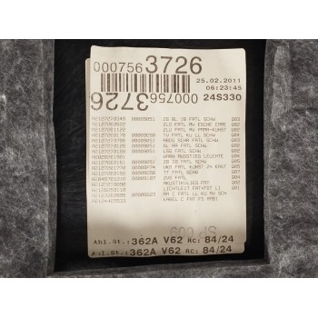 Recambio de guarnecido puerta delantera izquierda para mercedes-benz clase e t-model (s212) e 200 cdi / bluetec (212.205, 212.20