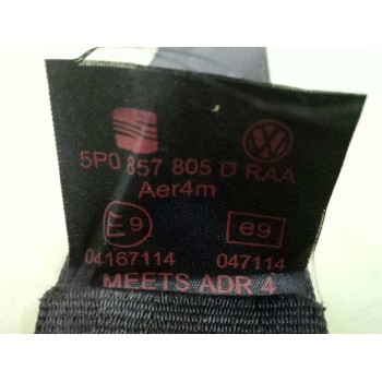Recambio de cinturon seguridad trasero izquierdo para seat altea xl (5p5) stylance / style referencia OEM IAM 5P0857805D 6061672