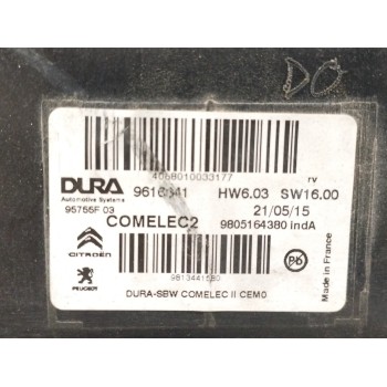 Recambio de centralita cambio automatico para citroën c4 picasso 1.6 blue-hdi fap referencia OEM IAM 9805164380  