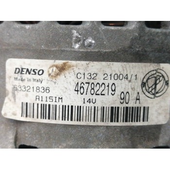 Recambio de alternador para alfa romeo 147 (190) 1.6 16v cat referencia OEM IAM 46782219 90A 63321836