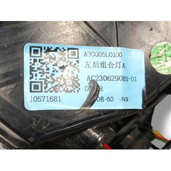 Recambio de piloto trasero izquierdo para mg zs suv (azs1) 1.5 vti referencia OEM IAM   