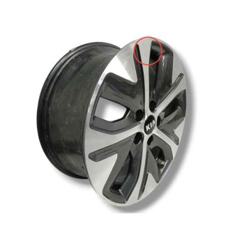 Recambio de llanta para kia niro i (de) e-niro referencia OEM IAM 52910Q4100 7,0JX17 OFFSET50 5H 5X114