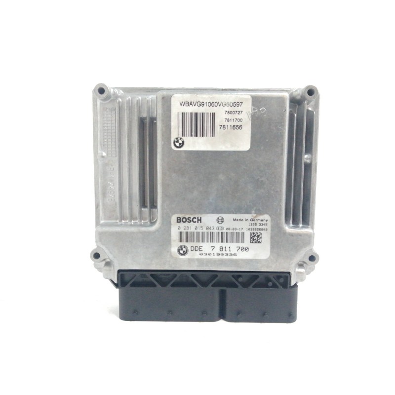 Recambio de centralita motor uce para bmw serie 3 berlina (e90) 2.0 turbodiesel cat referencia OEM IAM 7811700 0281015043 
