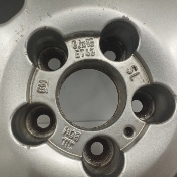 Recambio de llanta para opel zafira a 2.0 dti referencia OEM IAM 9192422 6JX15ET43 5H 5X110