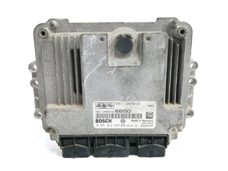 Recambio de centralita motor uce para ford fusion (cbk) 1.6 tdci cat referencia OEM IAM 5S6112A650ED 0281012249 