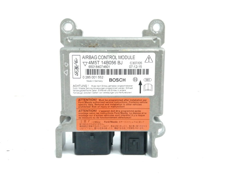 Recambio de centralita airbag para ford focus lim. (cb4) 1.6 tdci cat referencia OEM IAM 4M5T14B056BJ 0285001552 