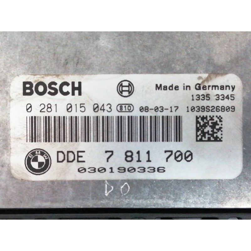 CENTRALITA MOTOR UCE 0281015043