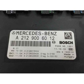Recambio de caja reles / fusibles para mercedes-benz clase e coupe (w207) 2.1 cdi e220 referencia OEM IAM A2129006012 F005V01201