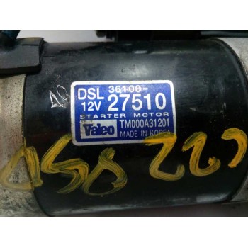 Recambio de motor arranque para hyundai matrix (fc) 1.5 crdi cat referencia OEM IAM 3610027510  