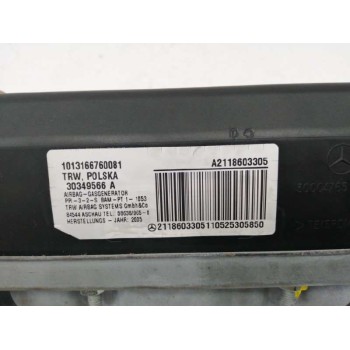 Recambio de airbag delantero derecho para mercedes-benz clase e (w211) berlina 3.0 cdi cat referencia OEM IAM A2118603305 303495