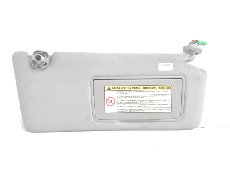 Recambio de parasol izquierdo para honda civic berlina 5 (fk) 1.4 cat referencia OEM IAM 30SMGG031  