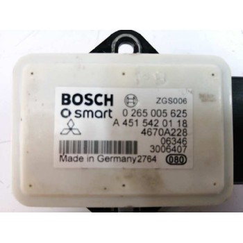 Recambio de sensor para smart coupe fortwo coupe (52kw) referencia OEM IAM A4515420118 ESP 0265005625