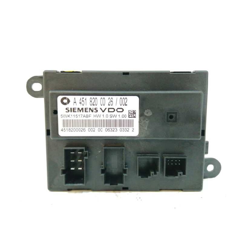 Recambio de modulo electronico para smart coupe fortwo coupe (52kw) referencia OEM IAM A4518200026 5WK11517ABF 