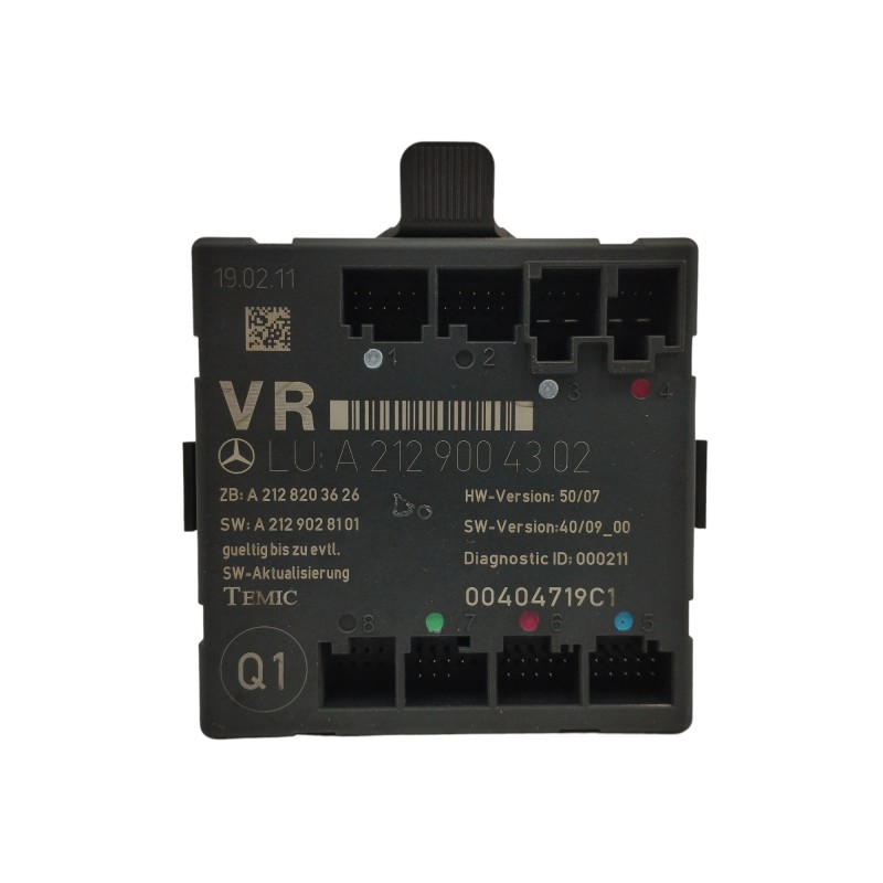 Recambio de modulo electronico para mercedes-benz clase e t-model (s212) e 200 cdi / bluetec (212.205, 212.206) referencia OEM I