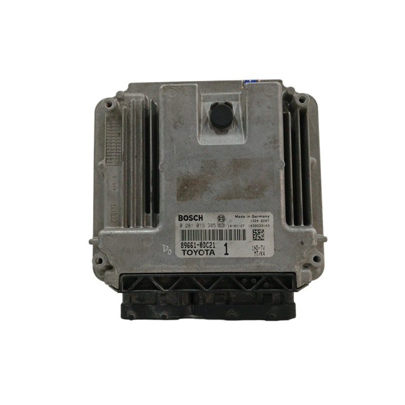Recambio de centralita motor uce para toyota yaris (_p9_) 1.4 d-4d (nlp90_) referencia OEM IAM 896610DC21 0281015385 