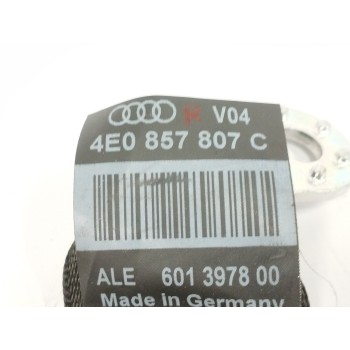 Recambio de cinturon seguridad trasero central para audi a8 (4e2) 3.0 v6 24v tdi referencia OEM IAM 4E0857807C  