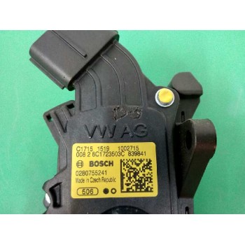 Recambio de potenciometro pedal para skoda spaceback (5h) ambition referencia OEM IAM 6C1723503C 0280755241 