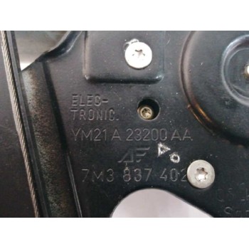 Recambio de elevalunas delantero derecho para volkswagen sharan (7m8) 1.9 tdi referencia OEM IAM FUNDA 7M3837402 