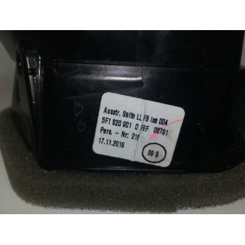 Recambio de rejilla aireadora para seat leon (5f1) 1.2 tsi referencia OEM IAM 5F1820901D LADO IZQUIERDO 