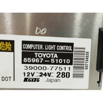 Recambio de centralita faros xenon para lexus rx 3.3 v6 24v cat referencia OEM IAM 8596751010 3900077511 