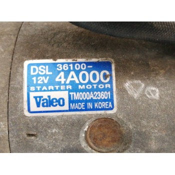 Recambio de motor arranque para kia sorento 2.5 crdi cat referencia OEM IAM 361004A000 TM000A23601 