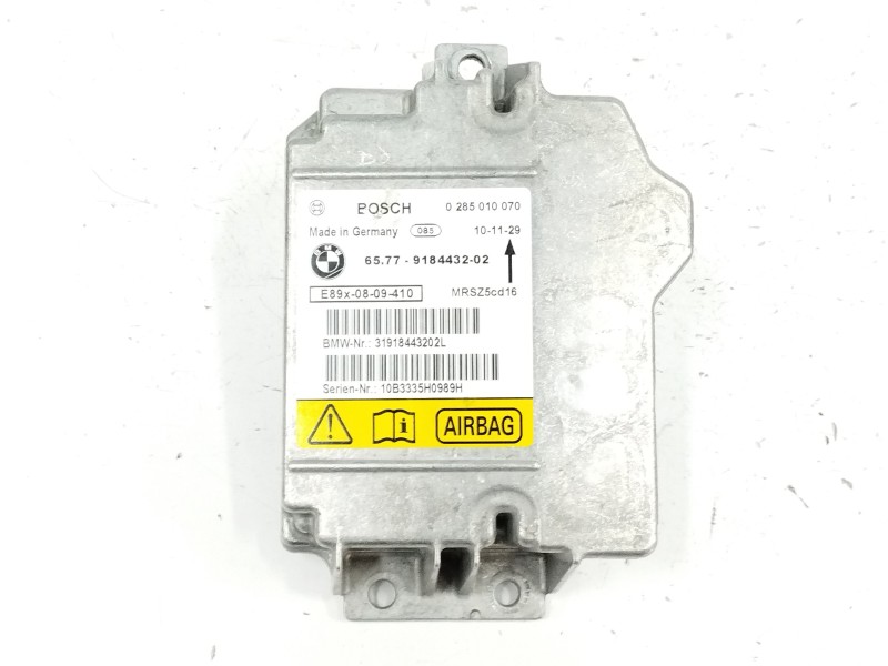Recambio de centralita airbag para bmw serie 3 berlina (e90) 320d efficientdynamics edition referencia OEM IAM 65779184432 02850