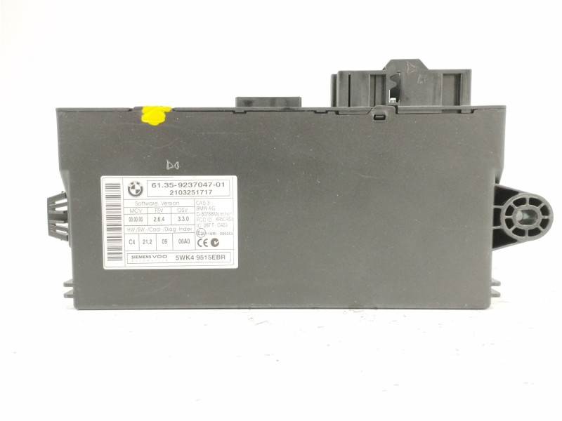 Recambio de modulo electronico para bmw serie 3 berlina (e90) 320d efficientdynamics edition referencia OEM IAM 61359237047 5WK4 Recambio de modulo electronico para bmw serie 3 berlina (e90) 320d efficientdynamics edition referencia OEM IAM 61359237047 5WK4