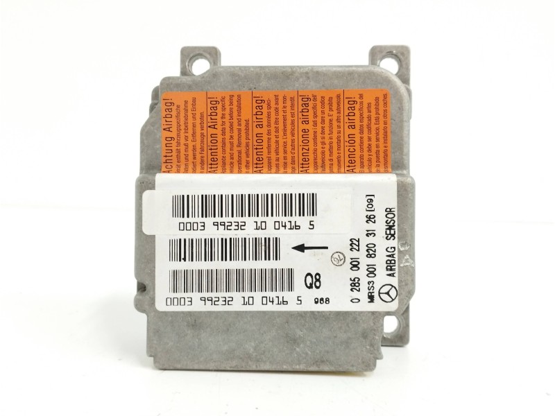Recambio de centralita airbag para mercedes-benz clase a (w168) 170 cdi (168.008) referencia OEM IAM 0018203126 0285001222 