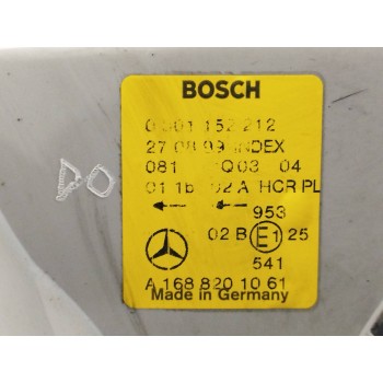 Recambio de faro derecho para mercedes-benz clase a (w168) 170 cdi (168.008) referencia OEM IAM A1688201061 0301152212 
