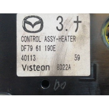 Recambio de mando climatizador para mazda 2 lim. (de) 1.4 diesel cat referencia OEM IAM DF7961190E  