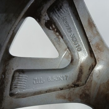 Recambio de llanta para kia sportage iv (ql, qle) 1.7 crdi referencia OEM IAM 529103W610 6,5JX17 OFFSET40 5H 5X114