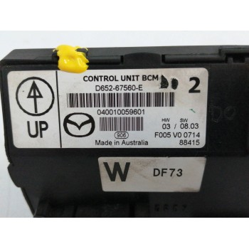 Recambio de modulo electronico para mazda 2 lim. (de) 1.4 diesel cat referencia OEM IAM D65267560E  