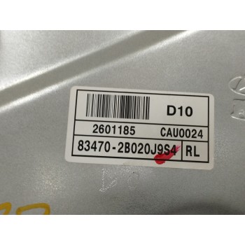 Recambio de elevalunas trasero izquierdo para hyundai santa fe (bm) 2.2 crdi cat referencia OEM IAM CABLE 834702B020 