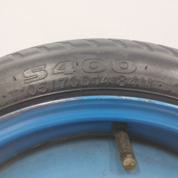 Recambio de neumatico repuesto para daewoo kalos 1.4 cat referencia OEM IAM 96456591 4TX14 ET49 4H 4X100