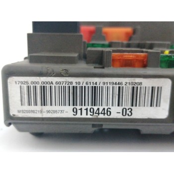 Recambio de caja reles / fusibles para bmw serie 3 berlina (e90) 2.0 turbodiesel cat referencia OEM IAM 9119446 10688710 