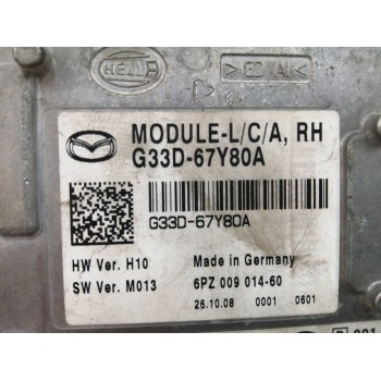 Recambio de modulo electronico para mazda 6 lim. (gh) 2.2 turbodiesel cat referencia OEM IAM G33D67Y80A 05215177 