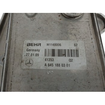 Recambio de enfriador aceite motor para mercedes-benz sprinterii caja abierta (desde 01.06) 2.1 cdi cat referencia OEM IAM A6451