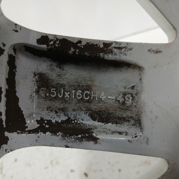 Recambio de llanta para renault scenic ii 1.5 dci diesel referencia OEM IAM 8200464412 6,5JX16CH4 ET49 4H 4X100