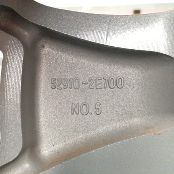 Recambio de llanta para hyundai tucson (jm) 2.0 crdi referencia OEM IAM 529102E700 6,5JX16OFFS ET41 5H 5X115