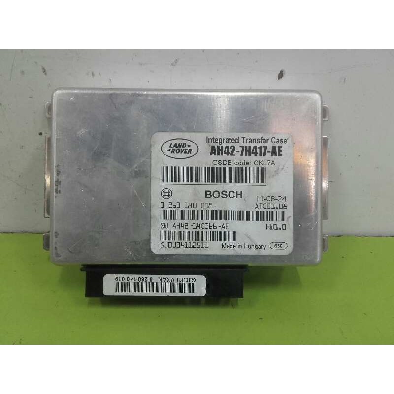 Recambio de centralita cambio automatico para land rover discovery 4 tdv6 se referencia OEM IAM AH427H417AE 0260140019 