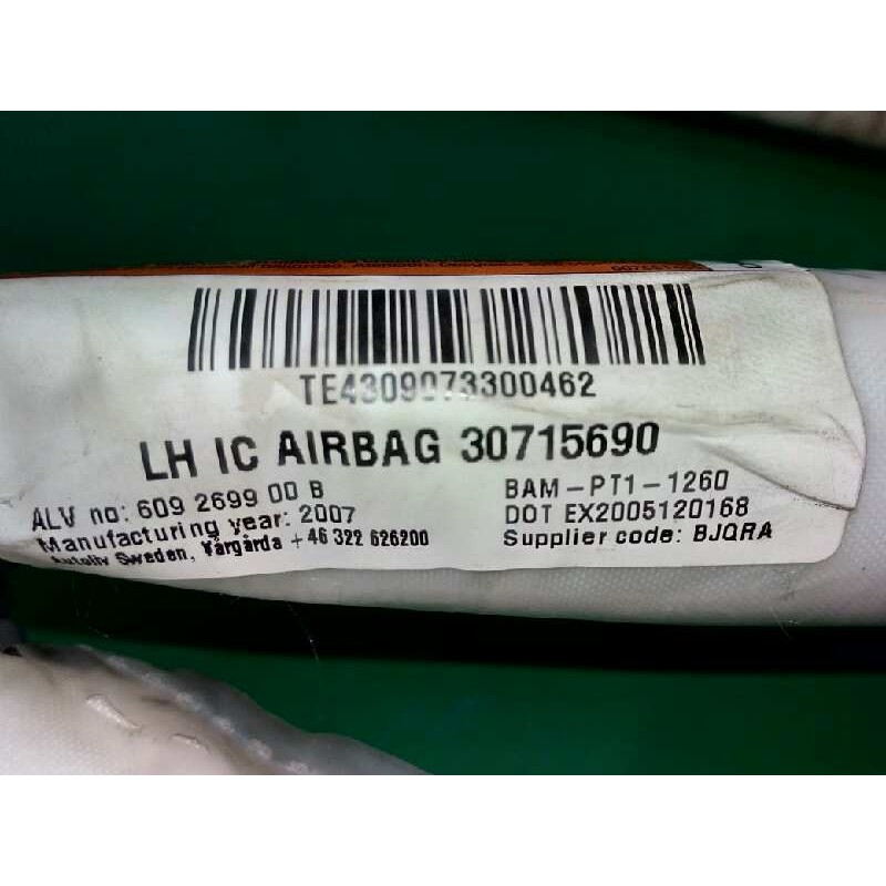 AIRBAG CORTINA DELANTERO IZQUIERDO